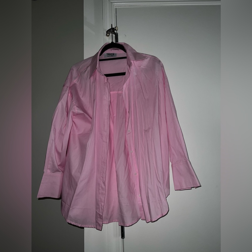 Pink Button Down